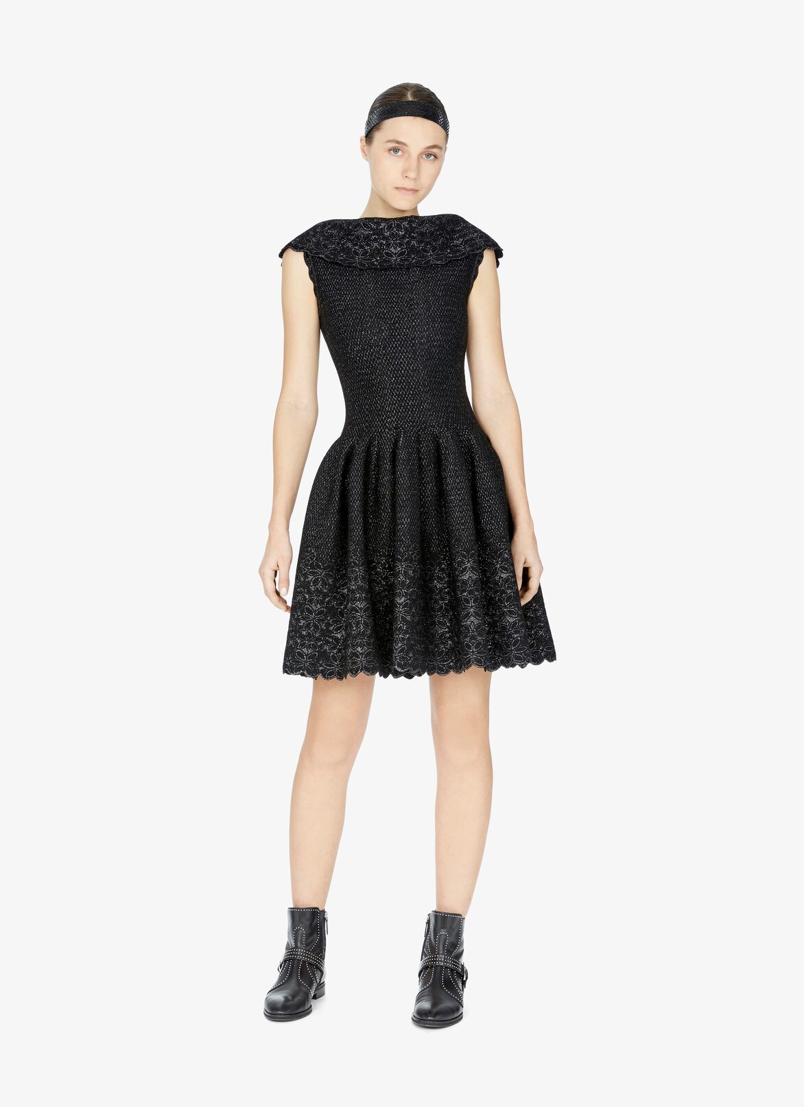 Dresses ALAÏA DRESSES NERO/ARGENTO